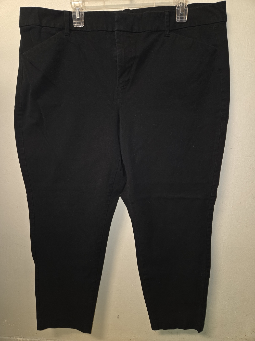 Womens Old Navy Pixie Black Skinny Dress Pants Plus Size 22